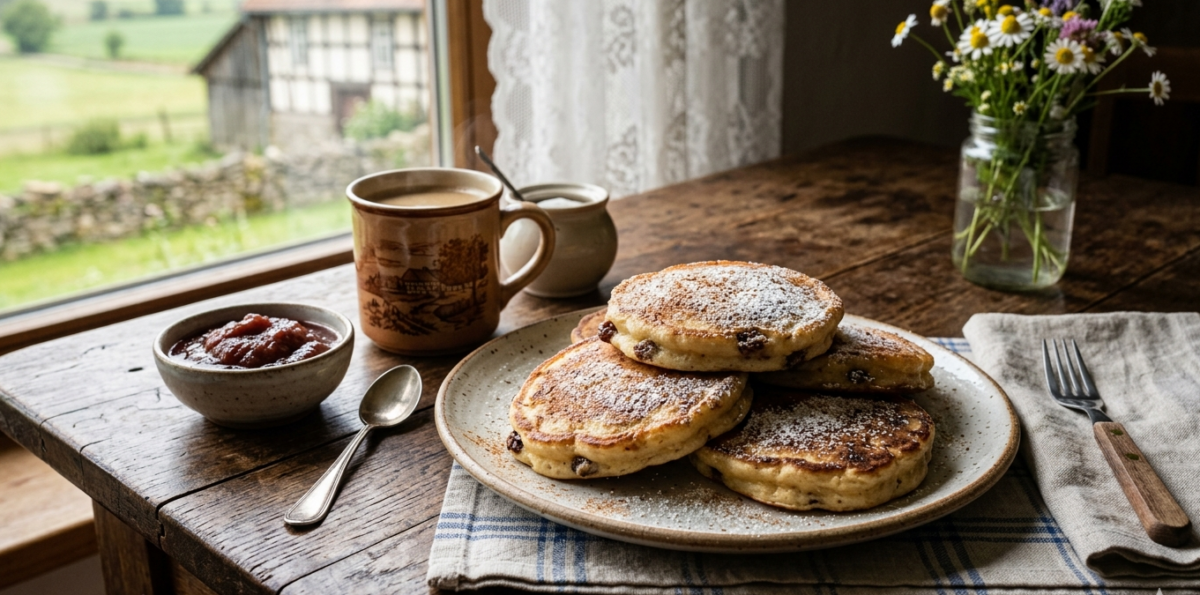Strouwen in der Küche Tisch
